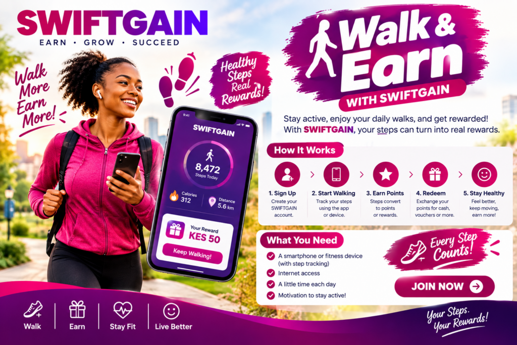 Walk & Earn Steps